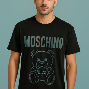 Printed T-Shirt – Black/White